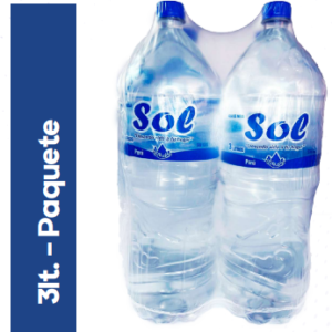 Agua 3lt. - Paquete